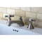Kingston Brass KS4478ZX 8" Widespread Bathroom Faucet, Brushed Nickel KS4478ZX - alternate 2
